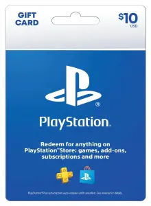 PSN 10$ Giftcard Long Cover